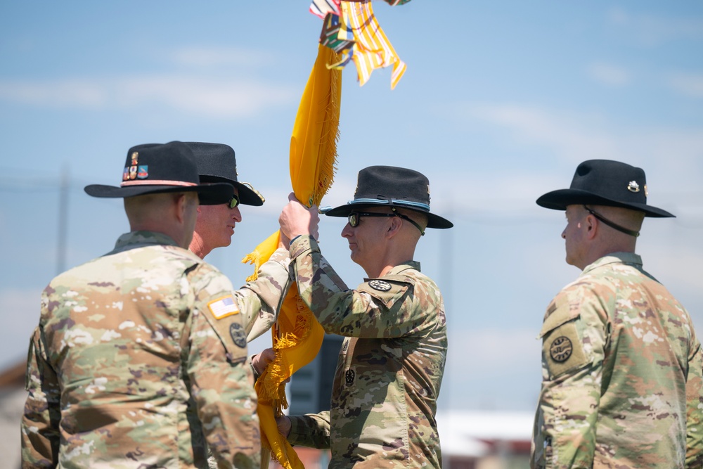 Command Sgt. Maj. Maisey Accepts Responsibility of the 116 CBT