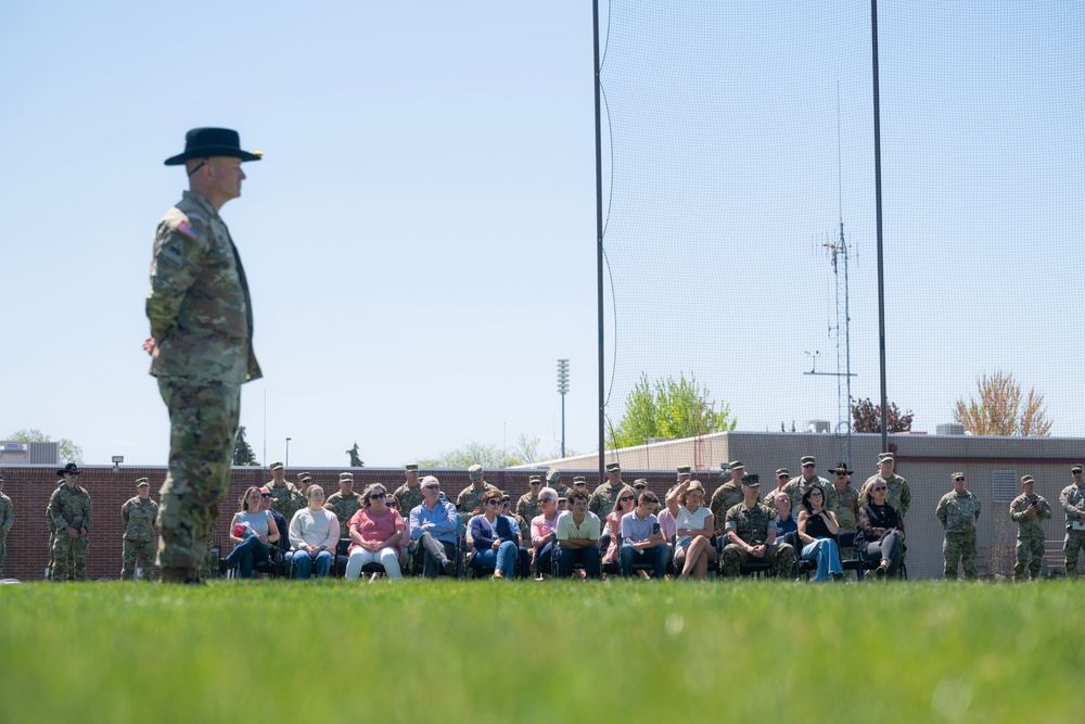 Command Sgt. Maj. Maisey Accepts Responsibility of the 116 CBT