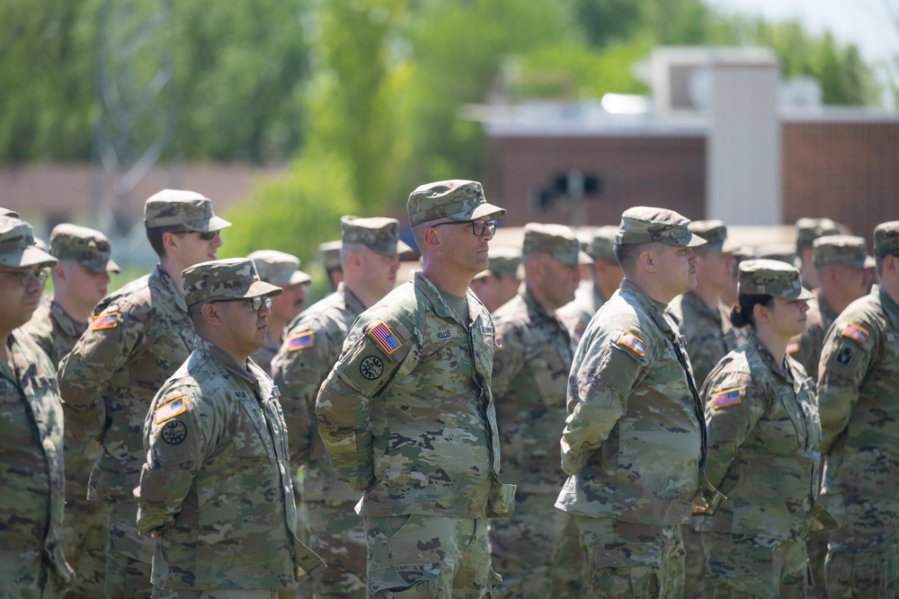 Command Sgt. Maj. Maisey Accepts Responsibility of the 116 CBT
