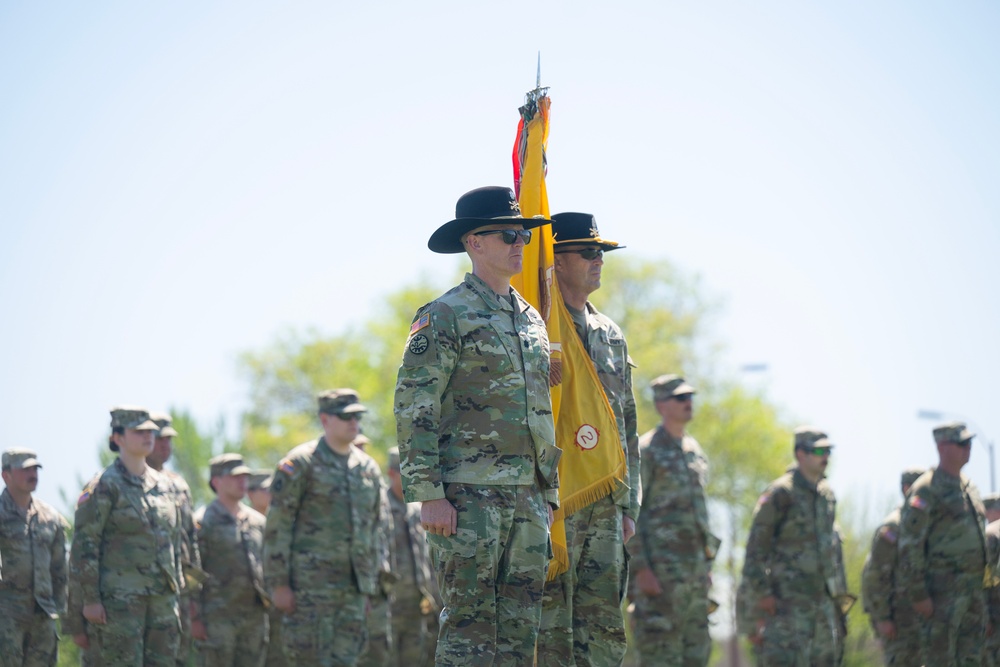 Command Sgt. Maj. Maisey Accepts Responsibility of the 116 CBT