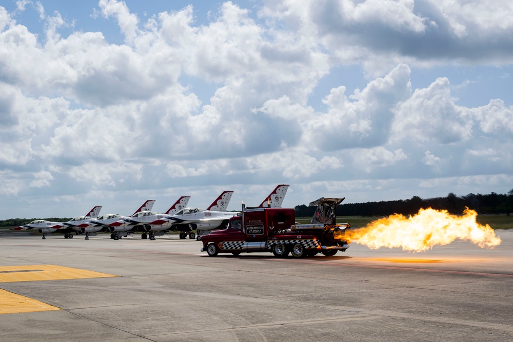 Seymour Johnson AFB hosts WOW 25 day 1
