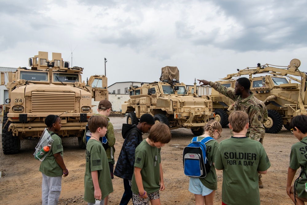 The South Carolina National Guard Child and Youth Program hosts the 2nd annual Soldier for a Day family event to celebrate the Month of the Military Child