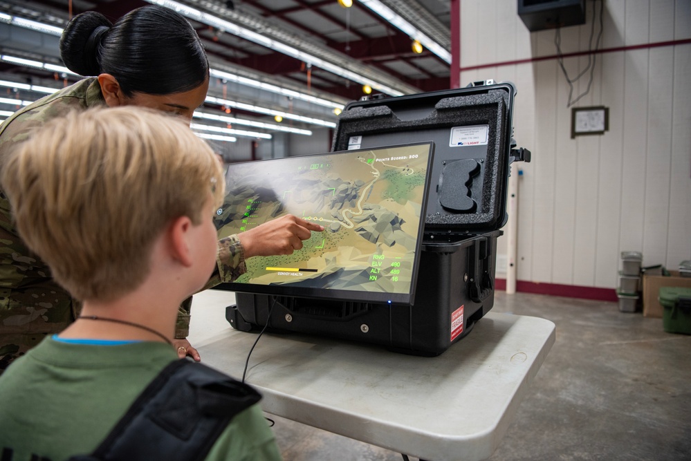 The South Carolina National Guard Child and Youth Program hosts the 2nd annual Soldier for a Day family event to celebrate the Month of the Military Child
