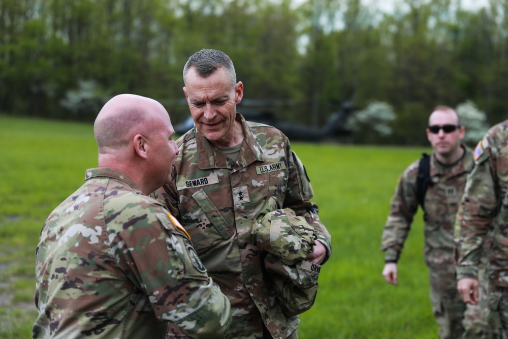 WVNG TAG Visits 771st TC BN