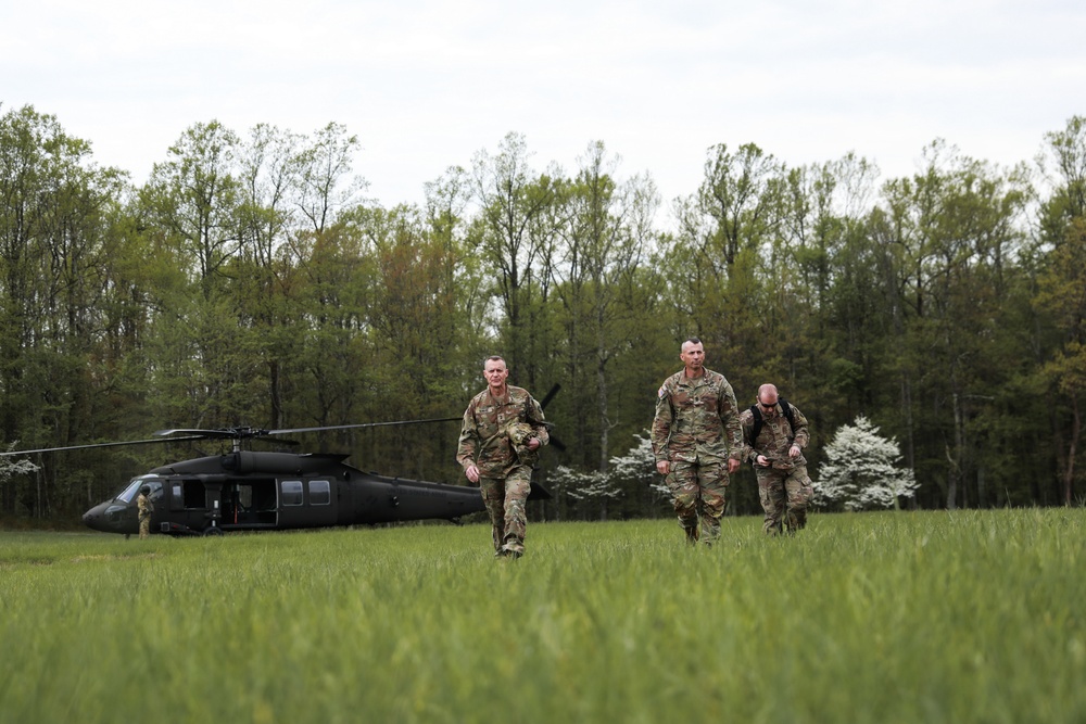 WVNG TAG Visits 771st TC BN