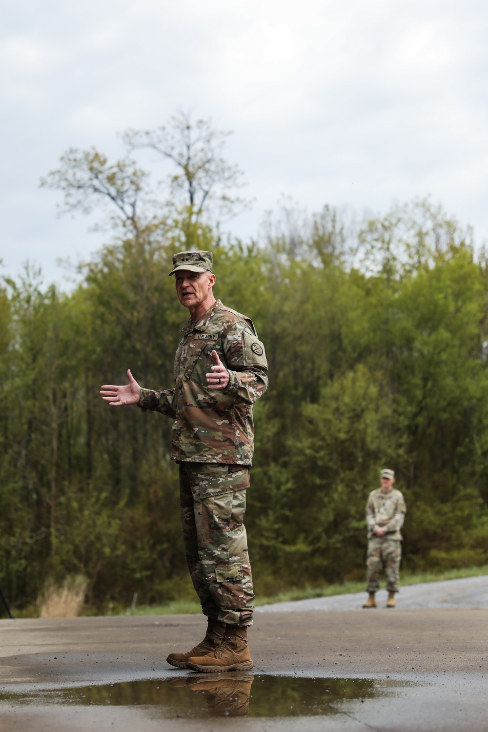 WVNG TAG Visits 771st TC BN