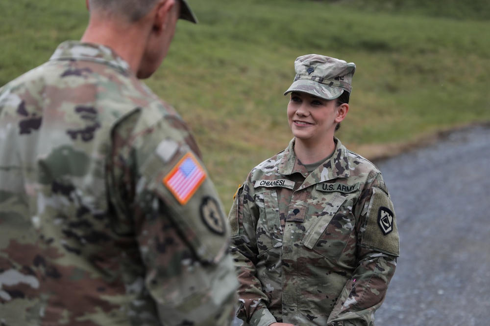 WVNG TAG Visits 771st TC BN