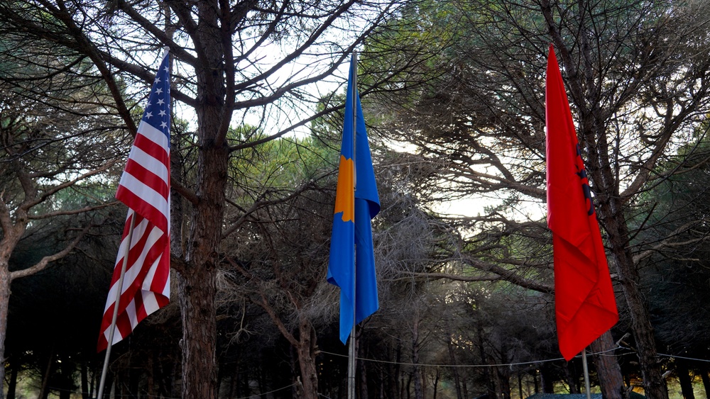 New Jersey, New York OCS Candidates Train with Albanian, Kosovar Cadets in Fifth Annual Field Exercise