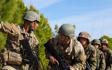 New Jersey, New York OCS Candidates Train with Albanian, Kosovar Cadets in Fifth Annual Field Exercise