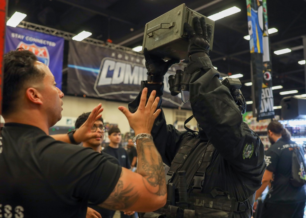 U.S. Marines at South Texas Comic Con