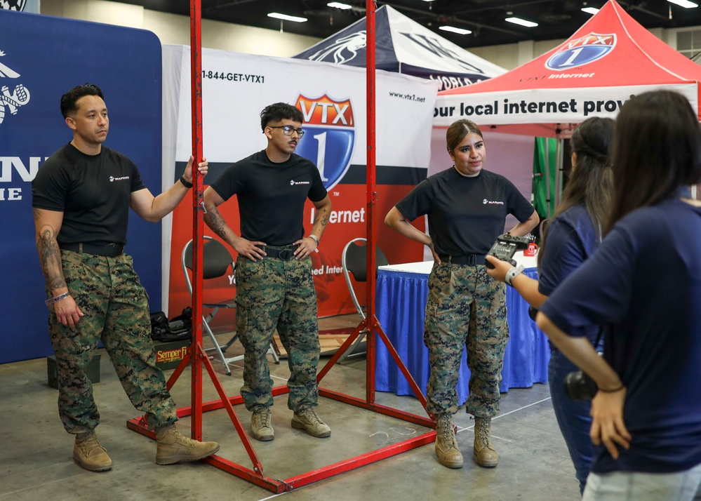 U.S. Marines at South Texas Comic Con