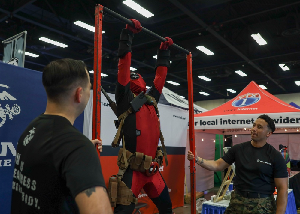 U.S. Marines at South Texas Comic Con