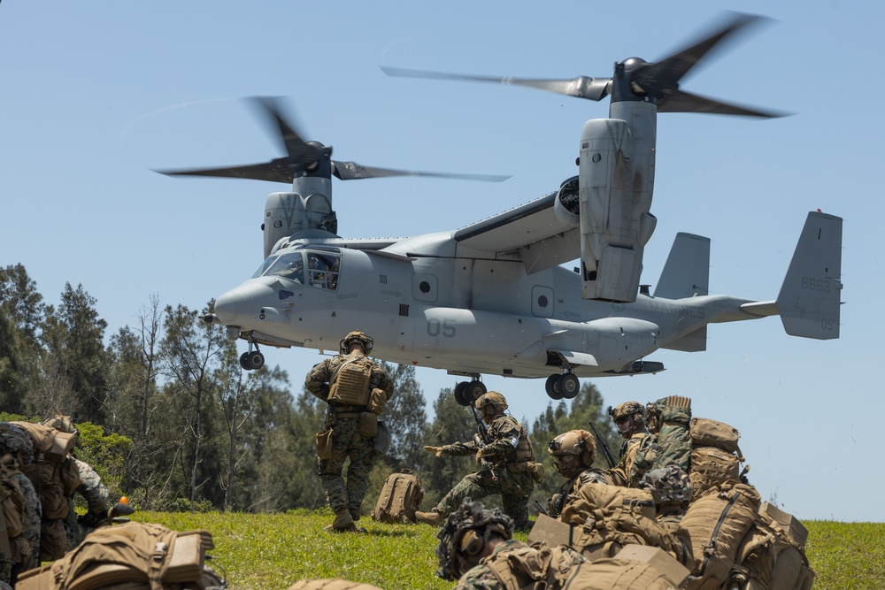 31st MEU conducts quick response force rehearsal for MEUEX