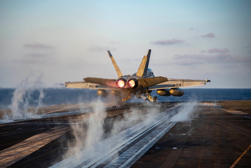 Nimitz Conducts Flight Operations