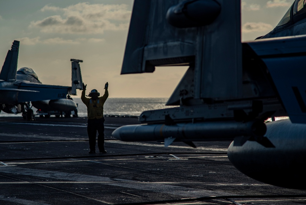 Nimitz Conducts Flight Operations