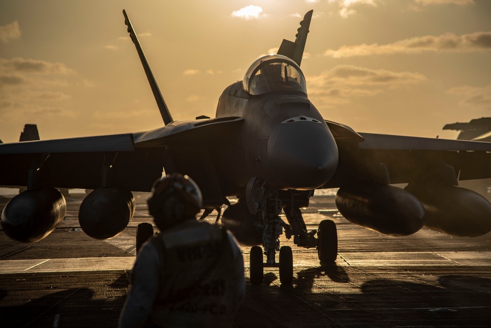 Nimitz Conducts Flight Operations