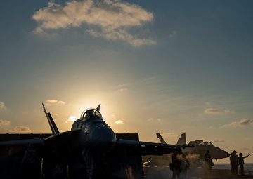 Nimitz Conducts Flight Operations