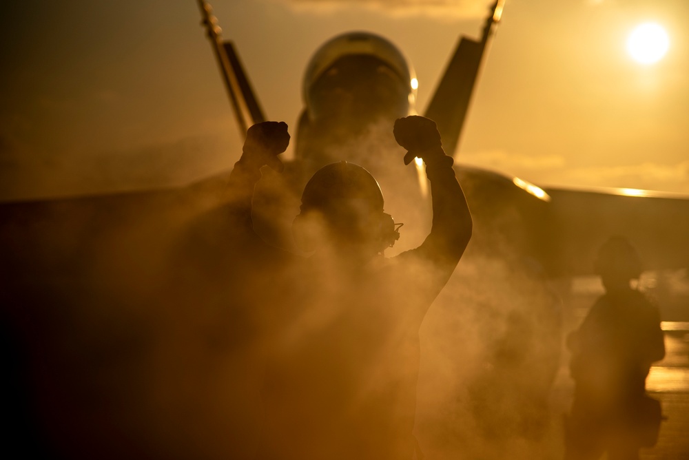 Nimitz Conducts Flight Operations