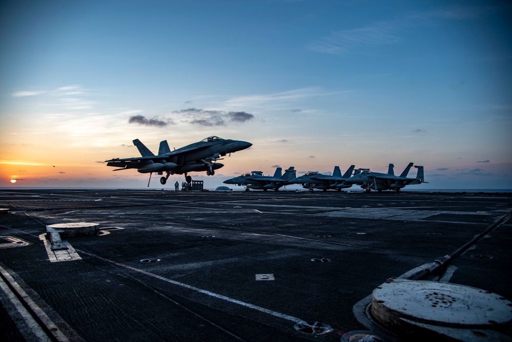 Nimitz Conducts Flight Operations