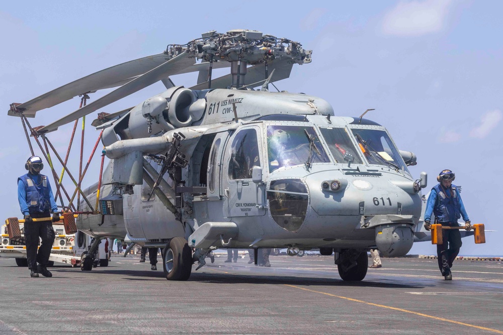 Nimitz Conducts Flight Operations