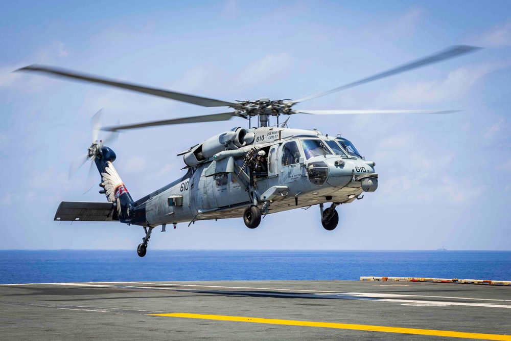 Nimitz Conducts Flight Operations