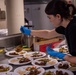 Nimitz Sailor Prepares Galley Food