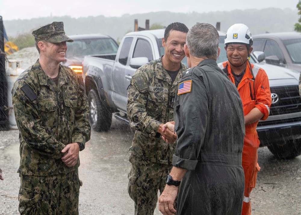 U.S. Pacific Fleet Commander travels to the Federated States of Micronesia