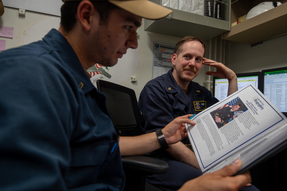 Chief Conducts Training