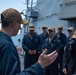 Commanding Officer Connects With Engineers