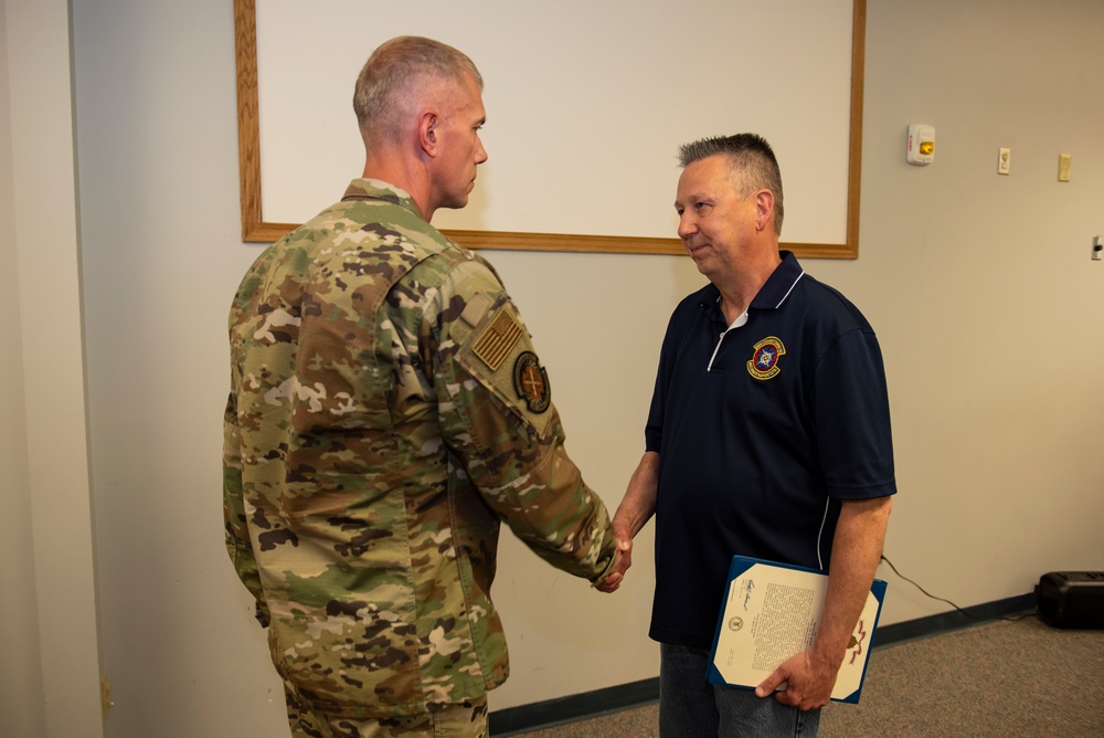 Chief Master Sgt. Brian Griswold Retirement