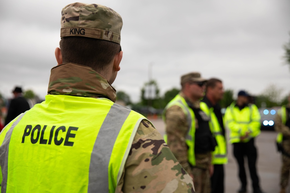 Kentucky National Guard Supports 151st Kentucky Derby