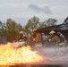 180FW Fire Protection Fights The Flames During Training Exercise