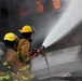 180FW Fire Protection Fights The Flames During Training Exercise