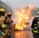 180FW Fire Protection Fights The Flames During Training Exercise