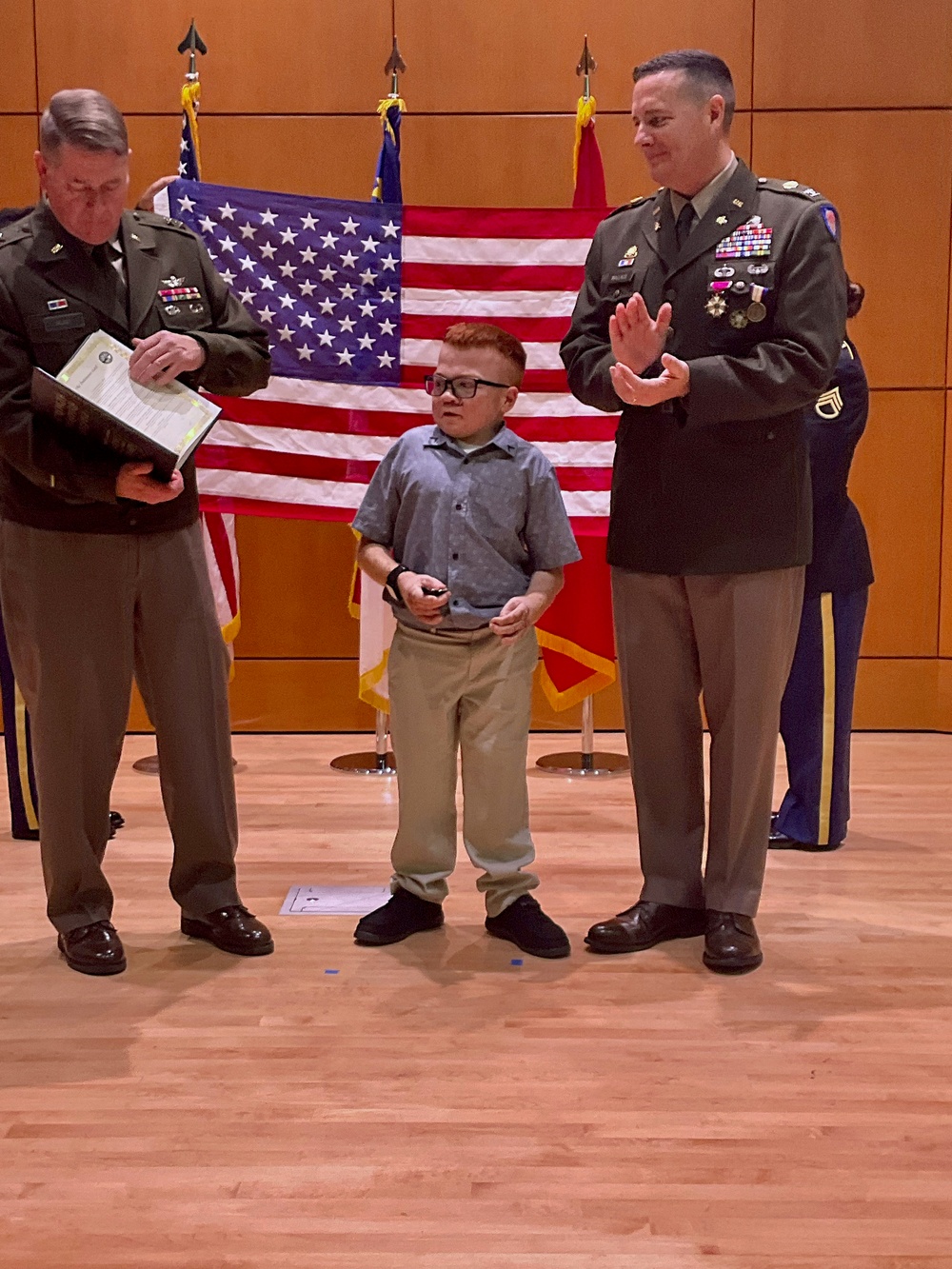 A Retirement, An Enlistment: A Father's Dream Comes True