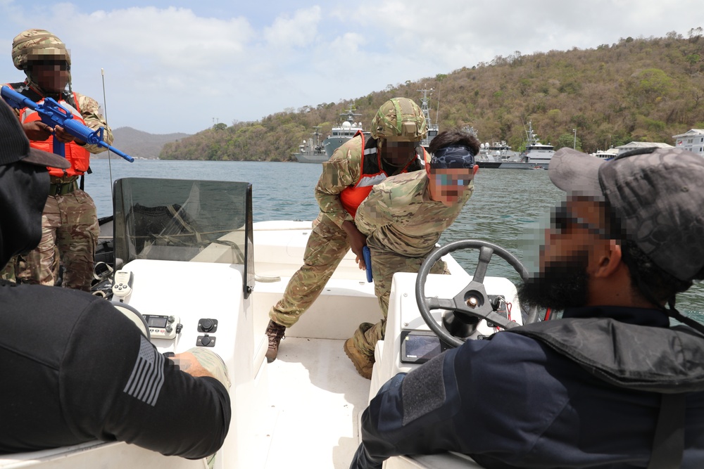 Multinational special operations forces conduct maritime interdiction operations training at TRADEWINDS 25