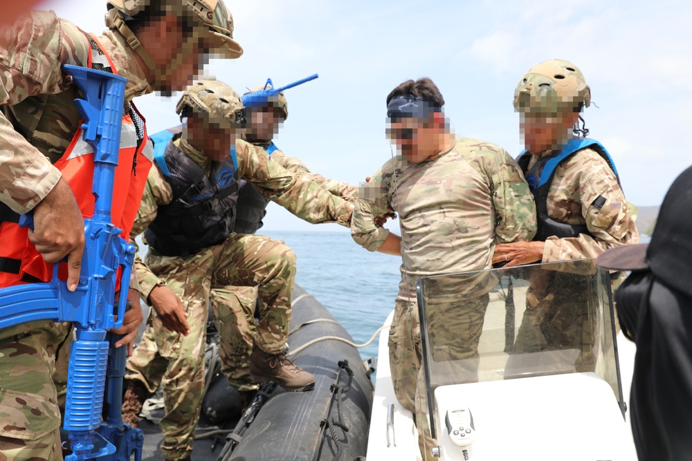 Multinational special operations forces conduct maritime interdiction operations training at TRADEWINDS 25