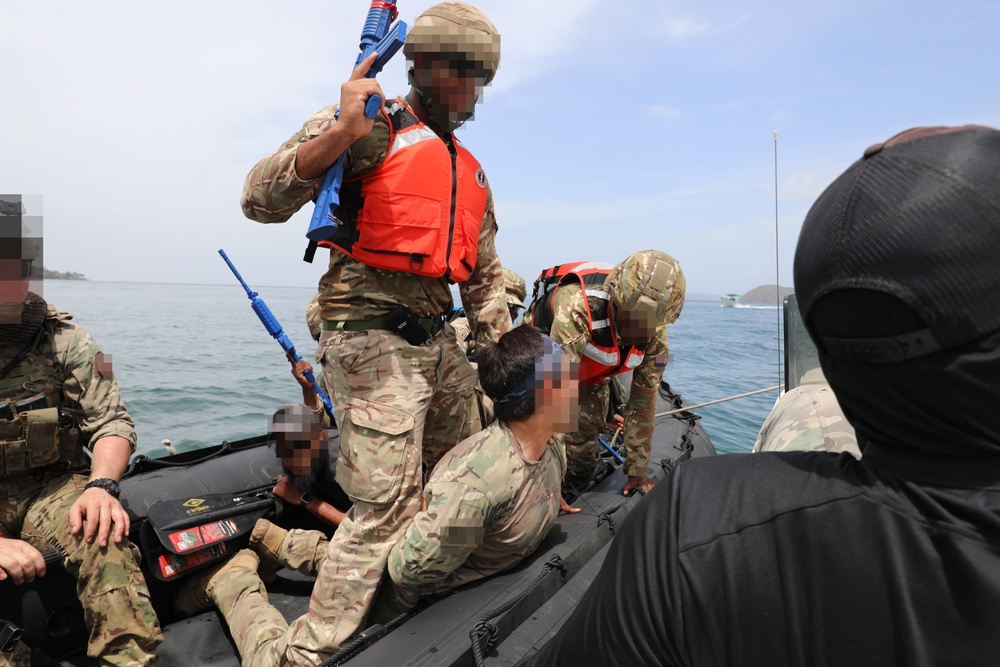 Multinational special operations forces conduct maritime interdiction operations training at TRADEWINDS 25