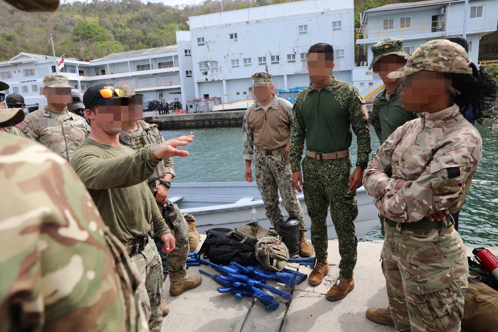 Multinational special operations forces conduct maritime interdiction operations training at TRADEWINDS 25