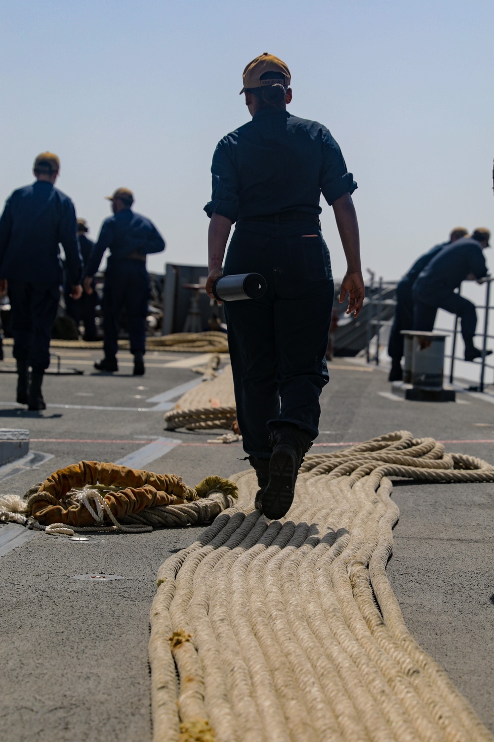 USS Princeton conducts operations in the U.S. Central Command area of responsibility as part of the Carl Vinson Carrier Strike Group