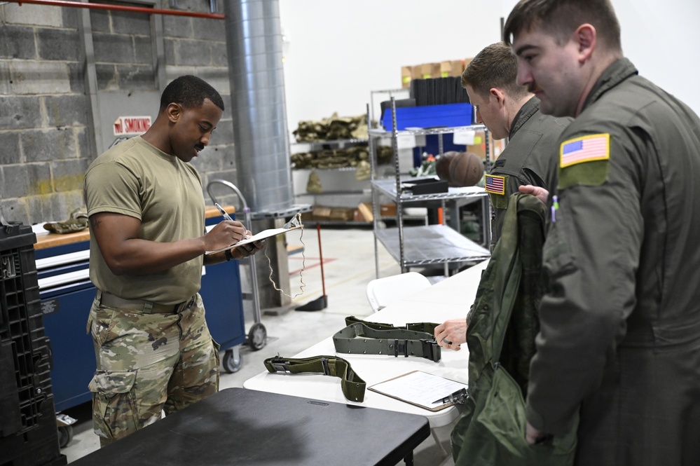 157th ARW conducts emergency readiness training