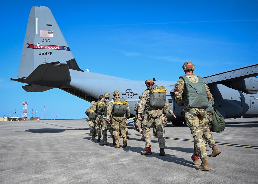 165th C-130J Supports POMPOC Jumps