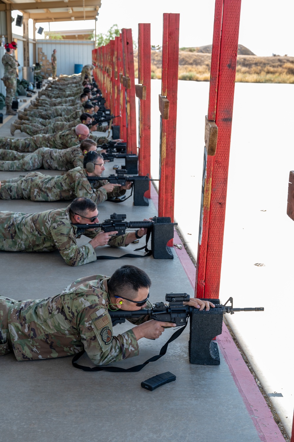 M4 carbine rifle qualification course