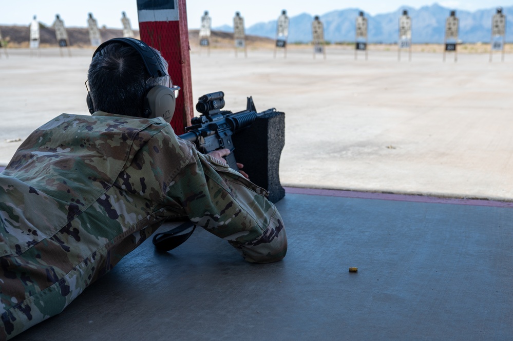 M4 carbine rifle qualification course