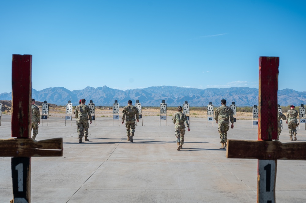 M4 carbine rifle qualification course