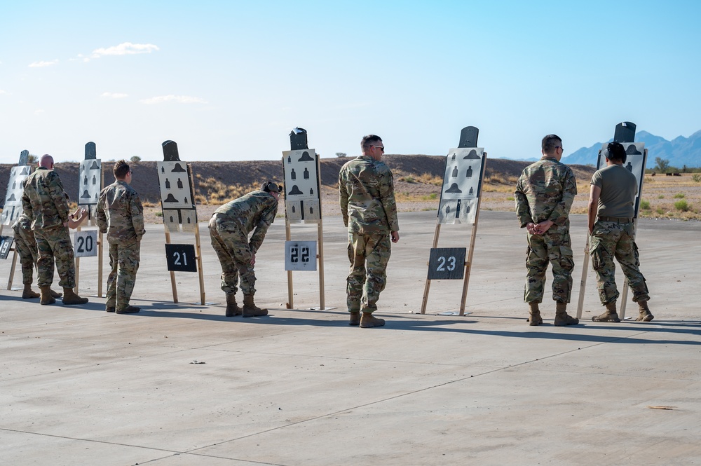 M4 carbine rifle qualification course