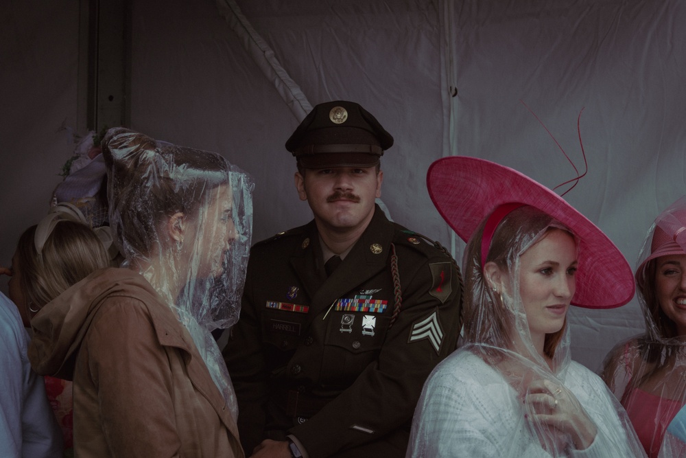 1ID CGMCG Presents the Colors at the Kentucky Derby