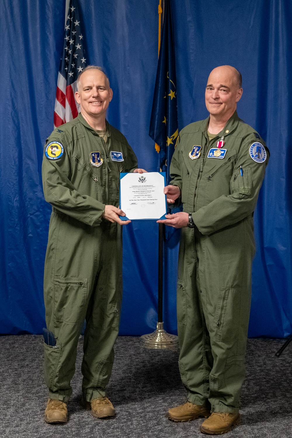 122nd Fighter Wing flight surgeon retires