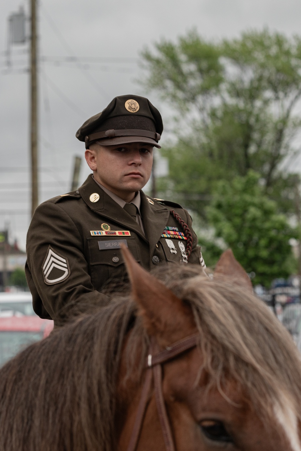 1ID CGMCG Presents the Colors at the Kentucky Derby