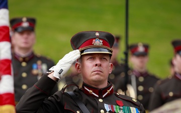 Task Force Iron celebrates Day of the Restoration of Latvian Independence with NATO Allies